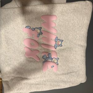 White Fox Graphic Sweatshirt